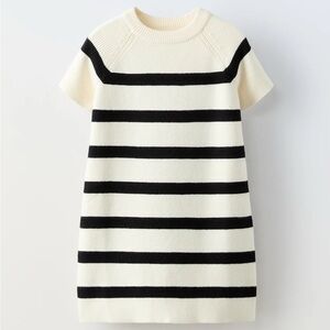 Zara striped knit dresd